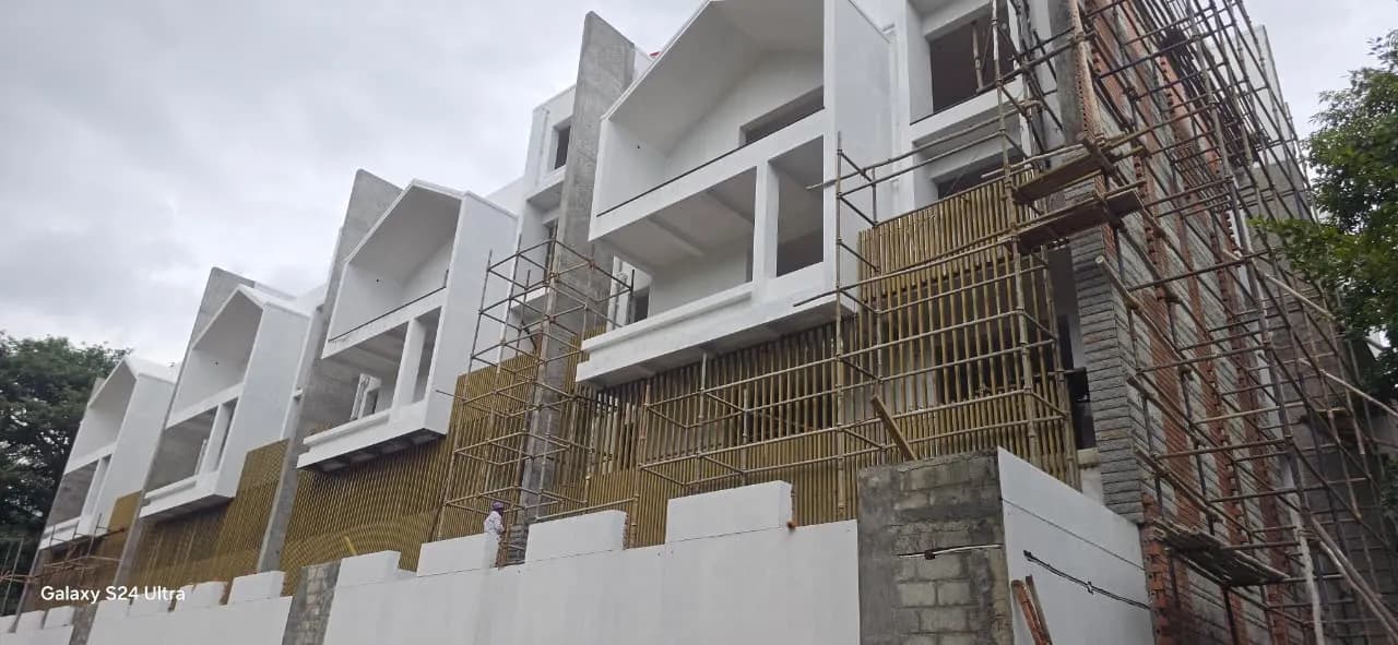 Jyothi Nivas: Site photo filed with Karnataka RERA