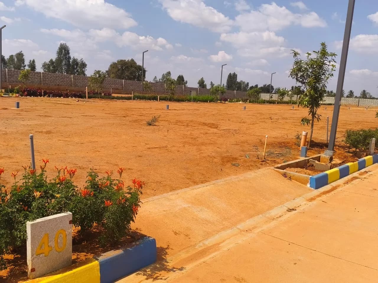 Adithya Homes Paradise Phase-4: Site photo filed with Karnataka RERA