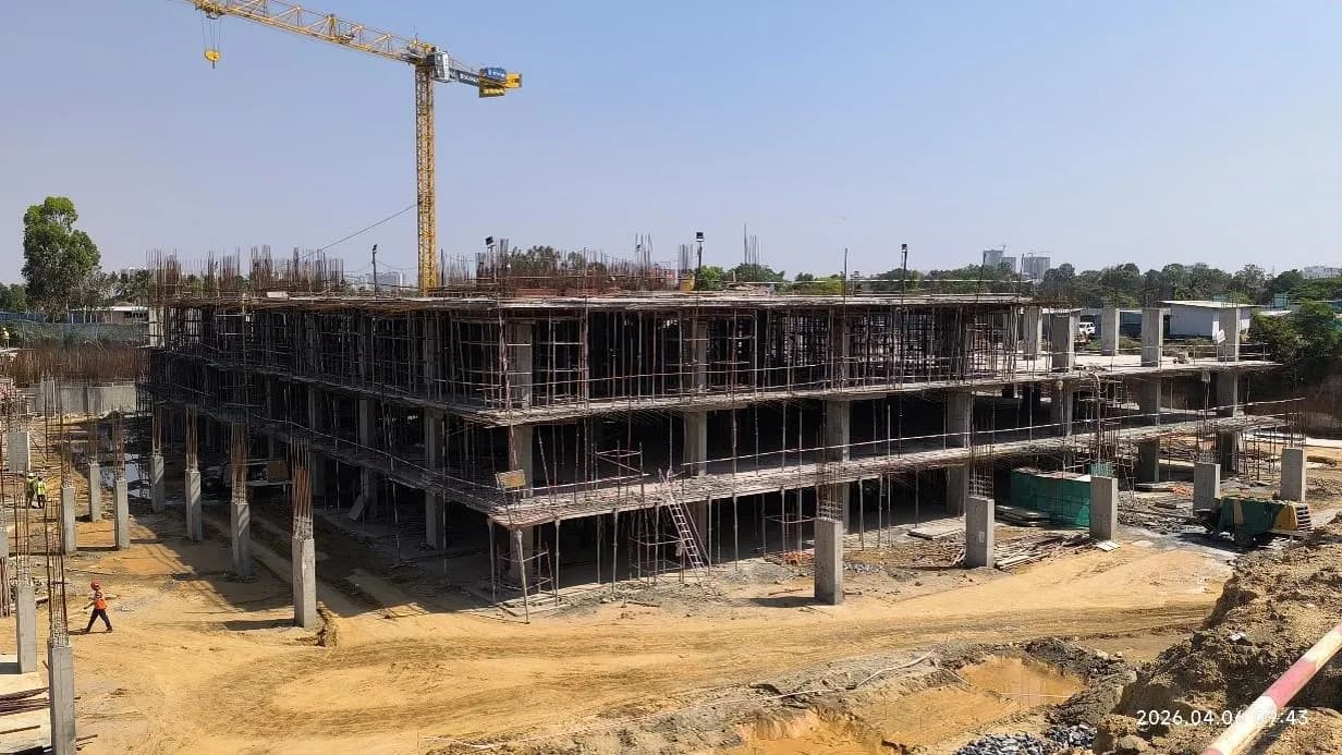 Mana Skanda The Right Life T6: Site photo filed with Karnataka RERA