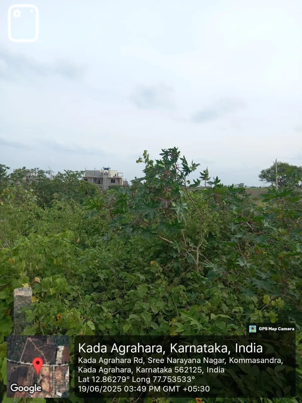 Axis Niran: Site photo filed with Karnataka RERA