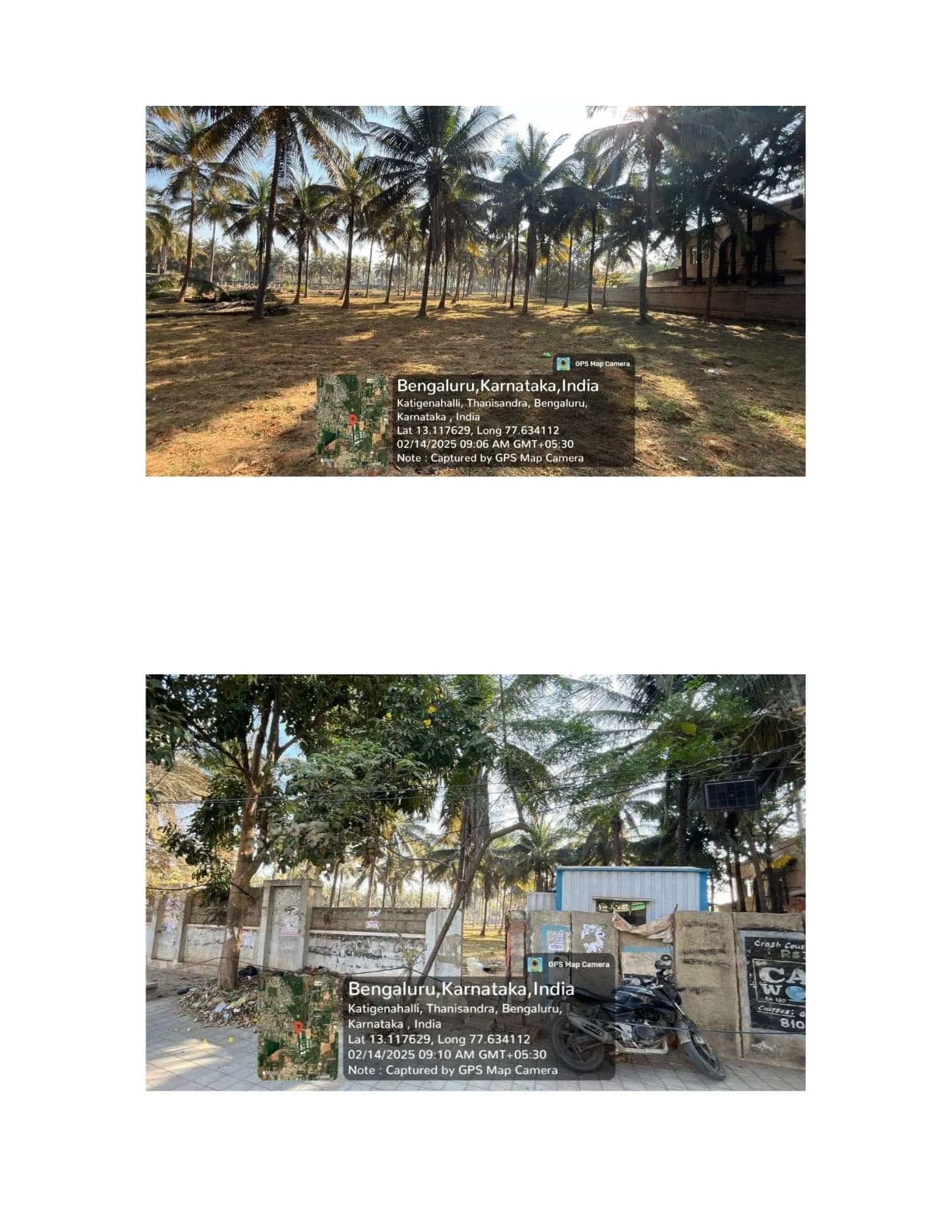 TVS Emerald Auralis: Site photo filed with Karnataka RERA