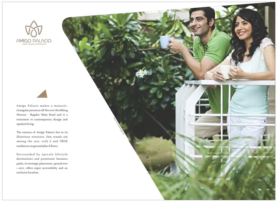 Amigo Palacio: Brochure, page 3 (filed with Karnataka RERA)