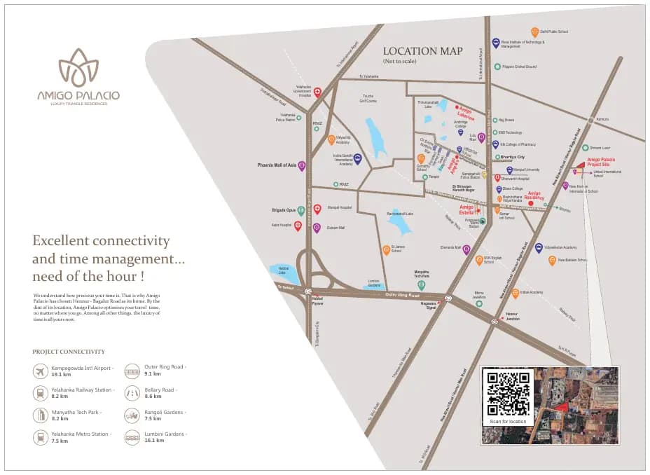 Amigo Palacio: Brochure, page 8 (filed with Karnataka RERA)