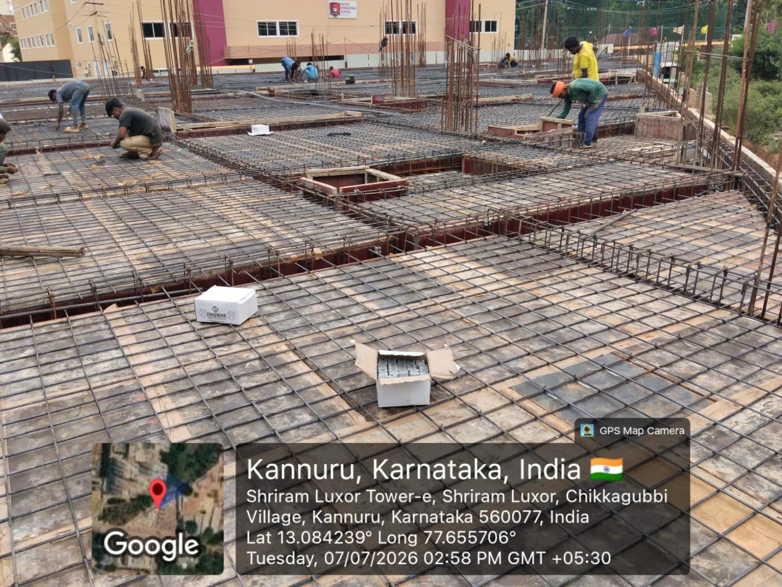 Amigo Palacio: Site photo filed with Karnataka RERA
