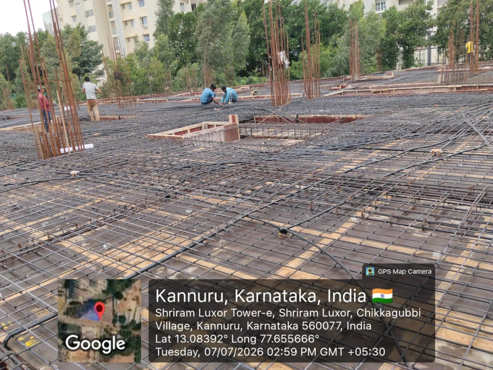 Amigo Palacio: Site photo filed with Karnataka RERA