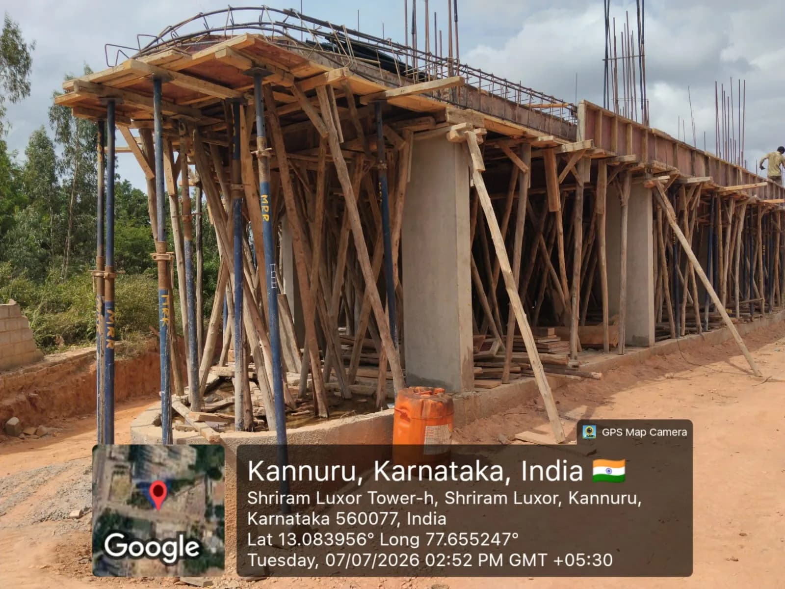 Amigo Palacio: Site photo filed with Karnataka RERA