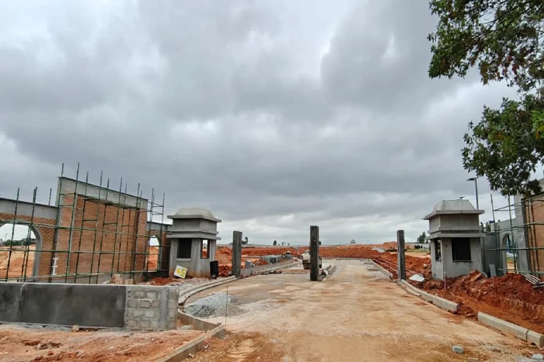 Prestige Greenbrook: Site photo filed with Karnataka RERA