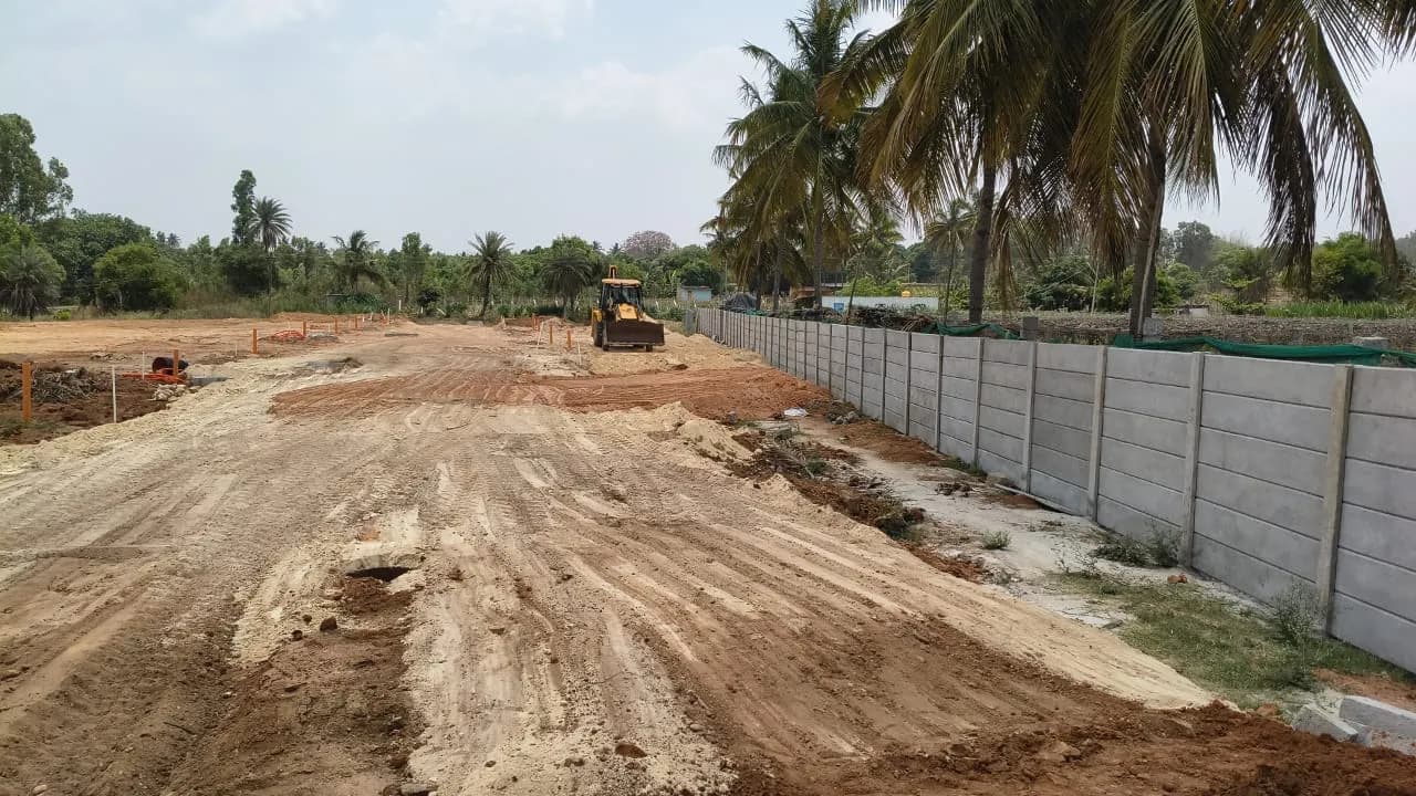 Lake Botanica: Site photo filed with Karnataka RERA