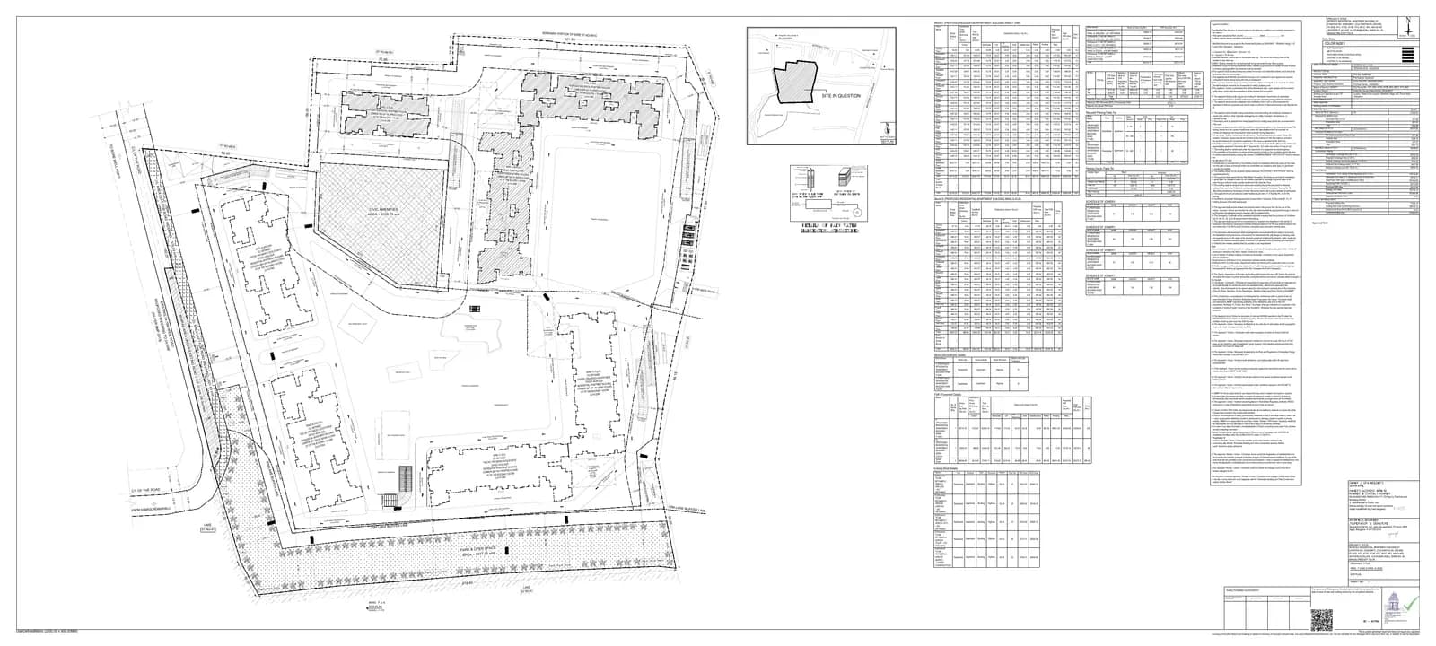 Folium By Sumadhura: Approved Building Plan, page 1 (filed with Karnataka RERA)