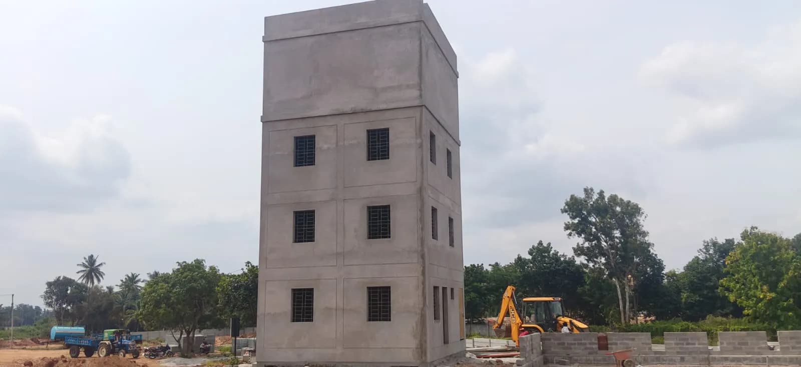 KNS Unnati Phase V: Site photo filed with Karnataka RERA