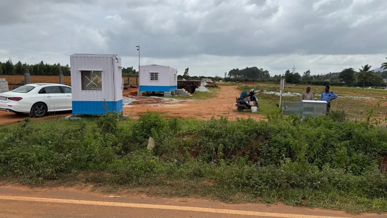 99d By Santhusta: Site photo filed with Karnataka RERA