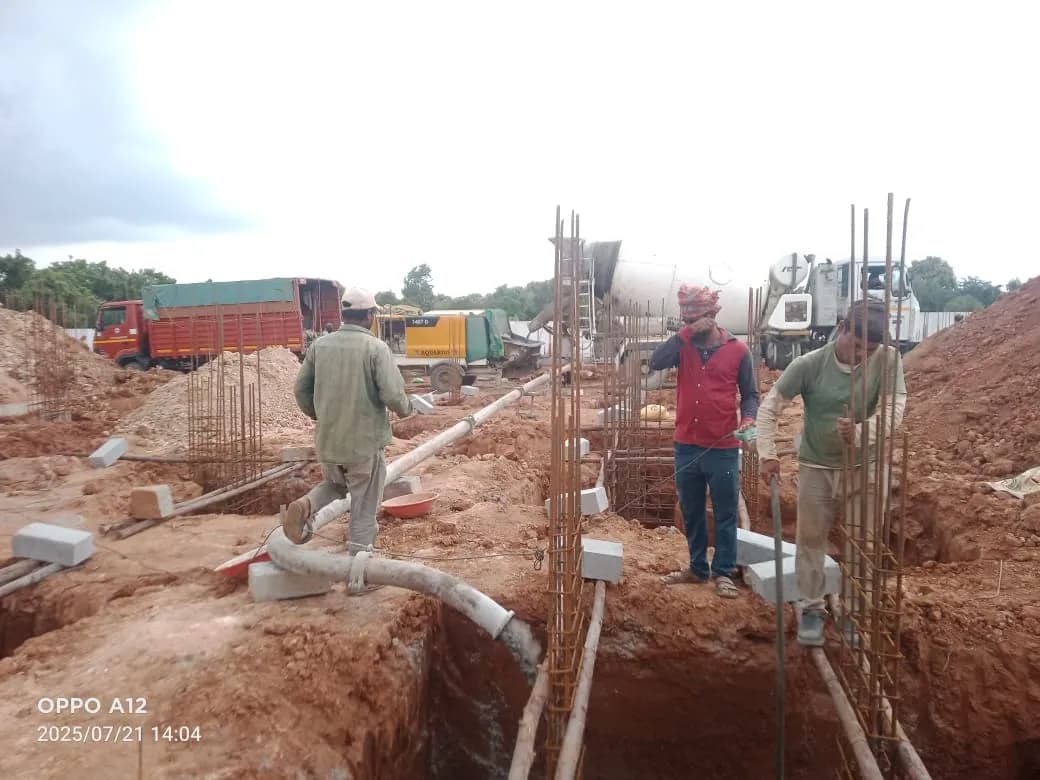 humming Gardens: Site photo filed with Karnataka RERA