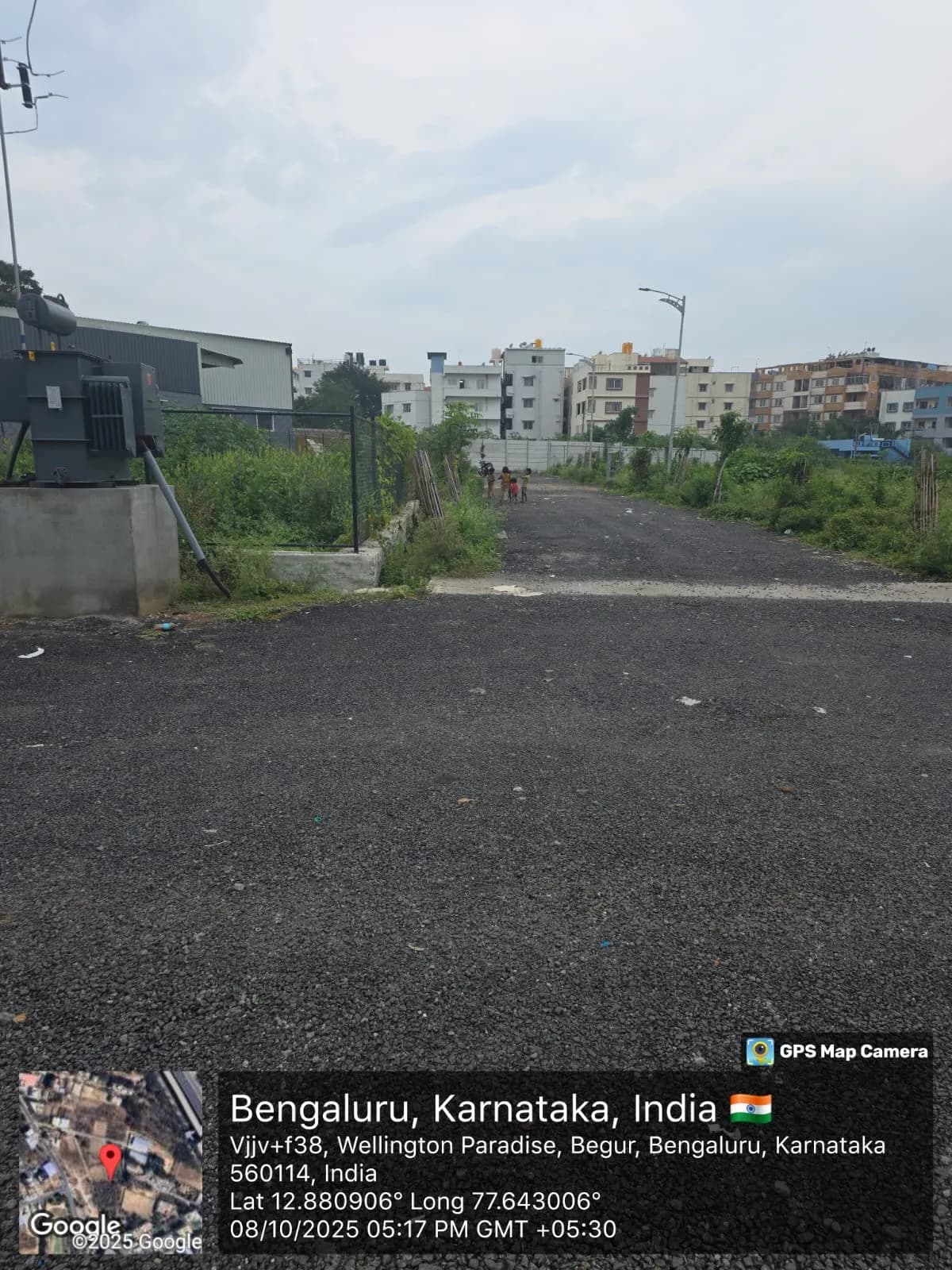 Singasandra AEHBCS Layout: Site photo filed with Karnataka RERA
