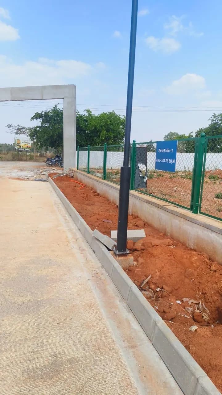 Aurum Valley: Site photo filed with Karnataka RERA