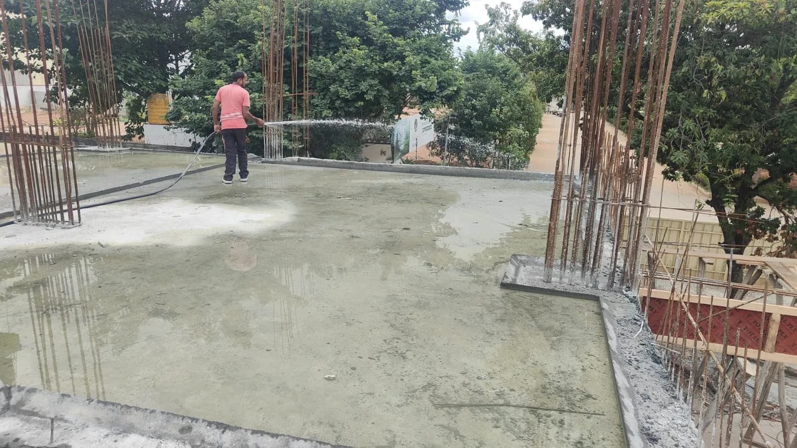 Varshith Vistas: Site photo filed with Karnataka RERA