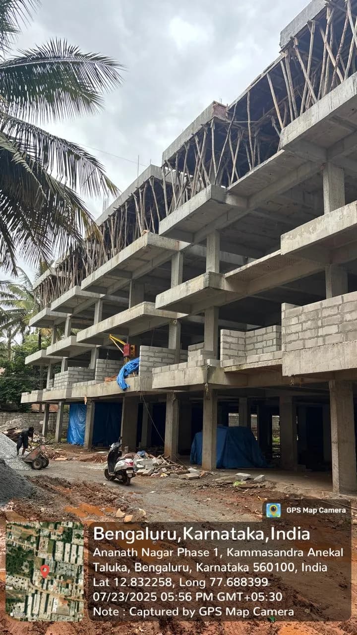 A B Anantha: Site photo filed with Karnataka RERA