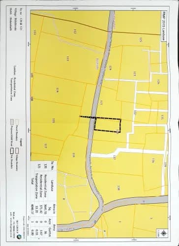 Nagama Serenity: Location and Village Map Demarcation.pdf (filed with Karnataka RERA)