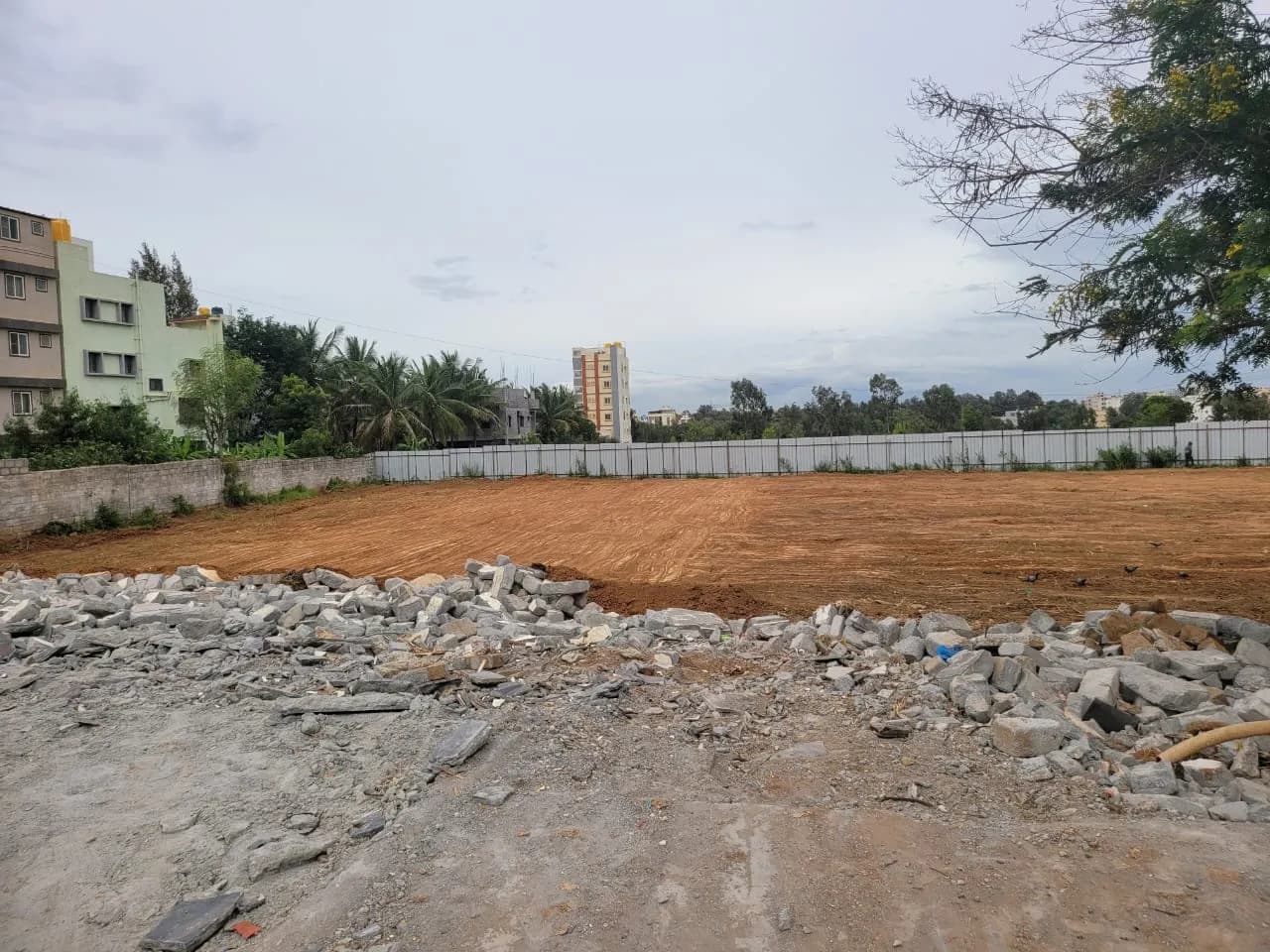 Bandu Eco Crest: Site photo filed with Karnataka RERA