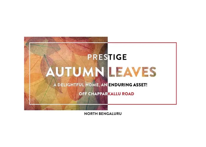 Prestige Autumn Leaves: Brochure, page 1 (filed with Karnataka RERA)