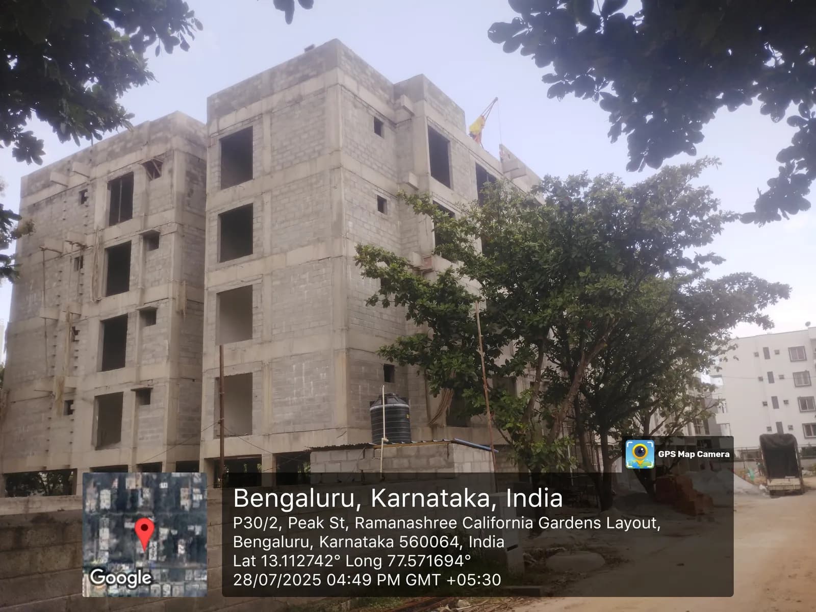 Nupeak: Site photo filed with Karnataka RERA