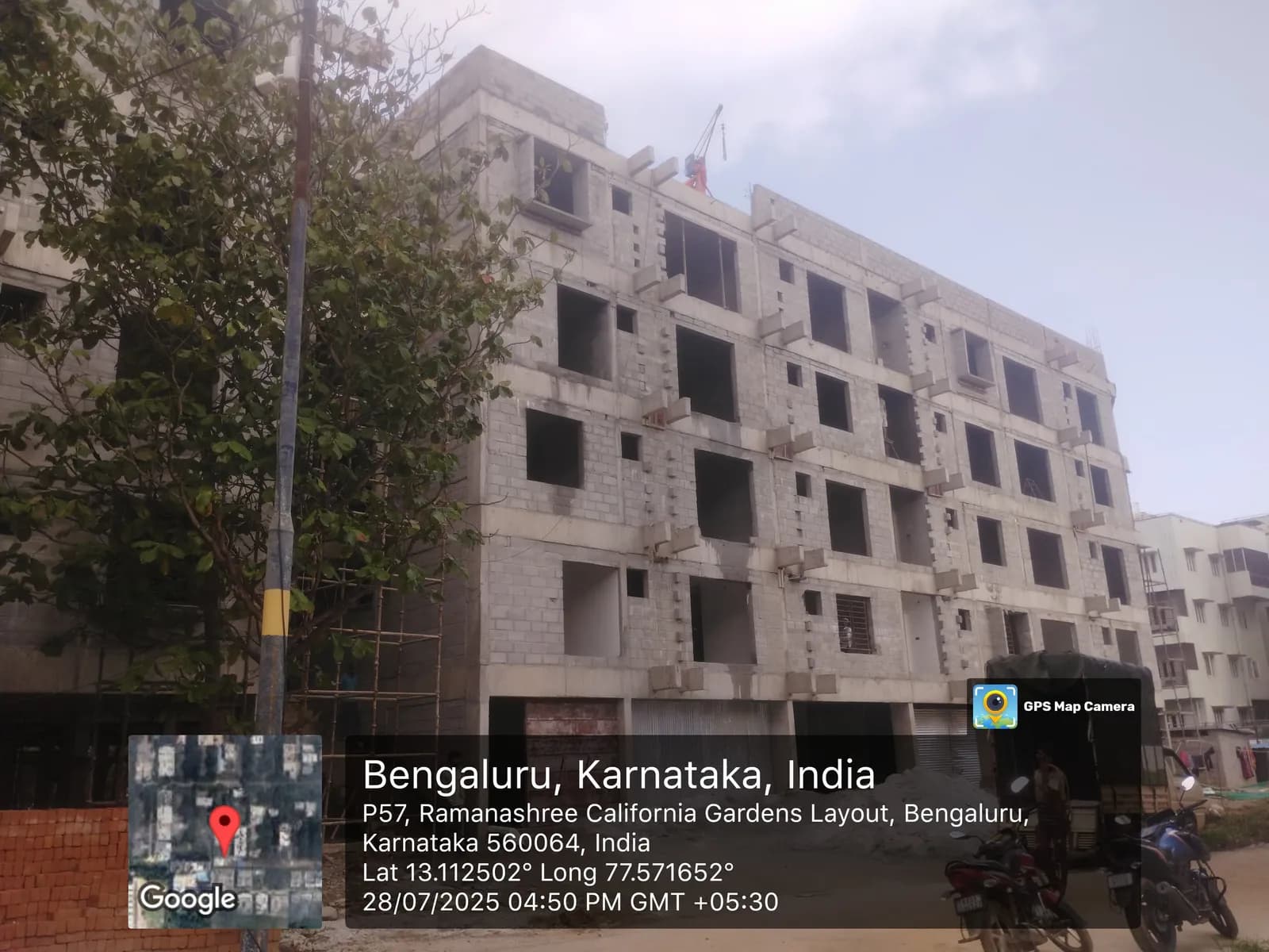 Nupeak: Site photo filed with Karnataka RERA