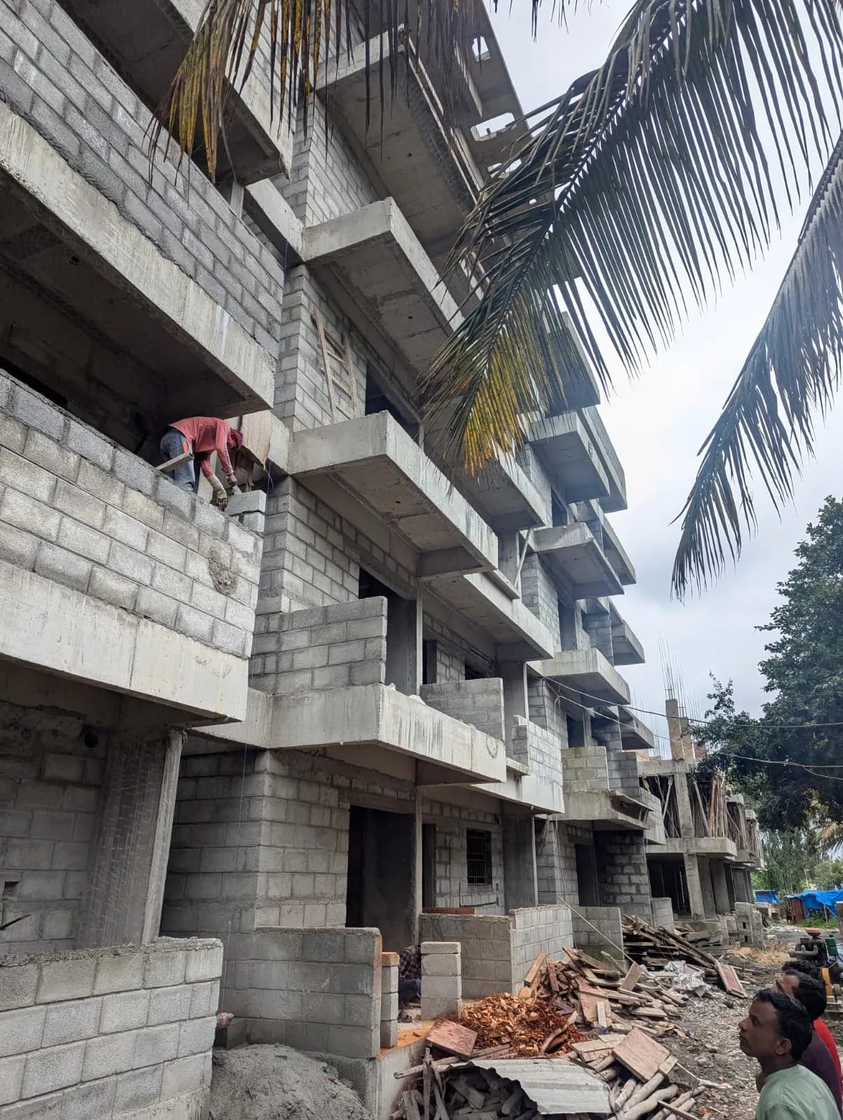 Arka Siddhi Pinnacle: Site photo filed with Karnataka RERA