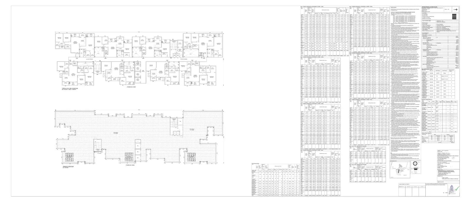 Sumadhura Solace: 9 3rd Floor Plan to Terrace Plan for Tower-5.pdf (filed with Karnataka RERA)