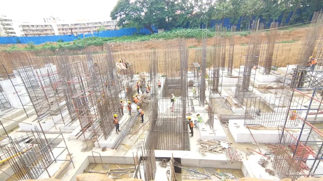 Sumadhura Solace: Site photo filed with Karnataka RERA