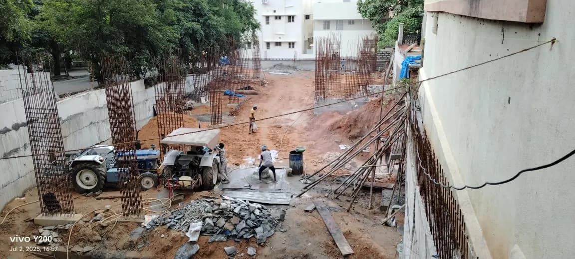 Beryl Tranquil Terraces: Site photo filed with Karnataka RERA