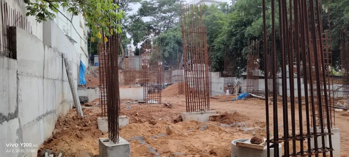 Beryl Tranquil Terraces: Site photo filed with Karnataka RERA