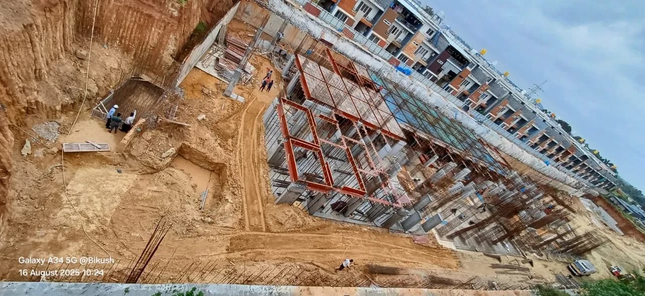 The Clan: Site photo filed with Karnataka RERA