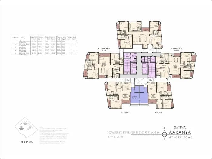 Sattva Aaranya: Brochure, page 7 (filed with Karnataka RERA)