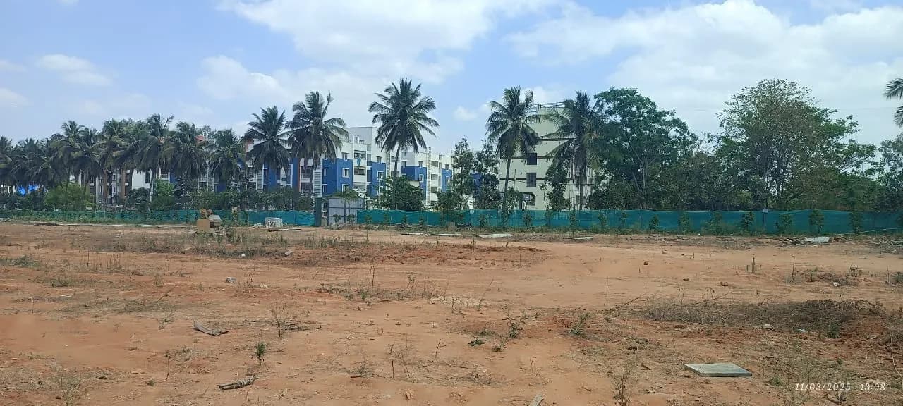 Eco Classic: Site photo filed with Karnataka RERA