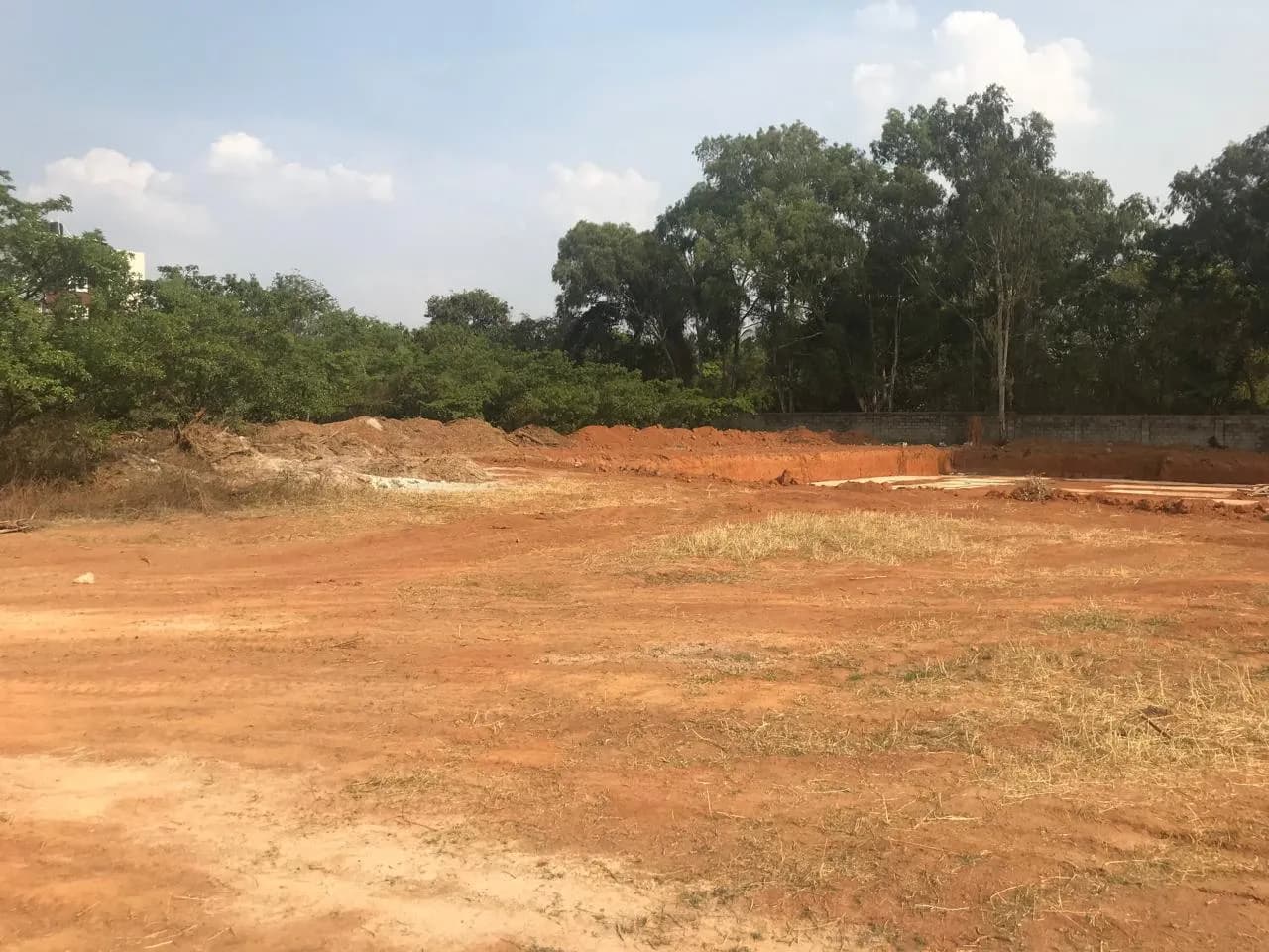Saideep Hiranya: Site photo filed with Karnataka RERA