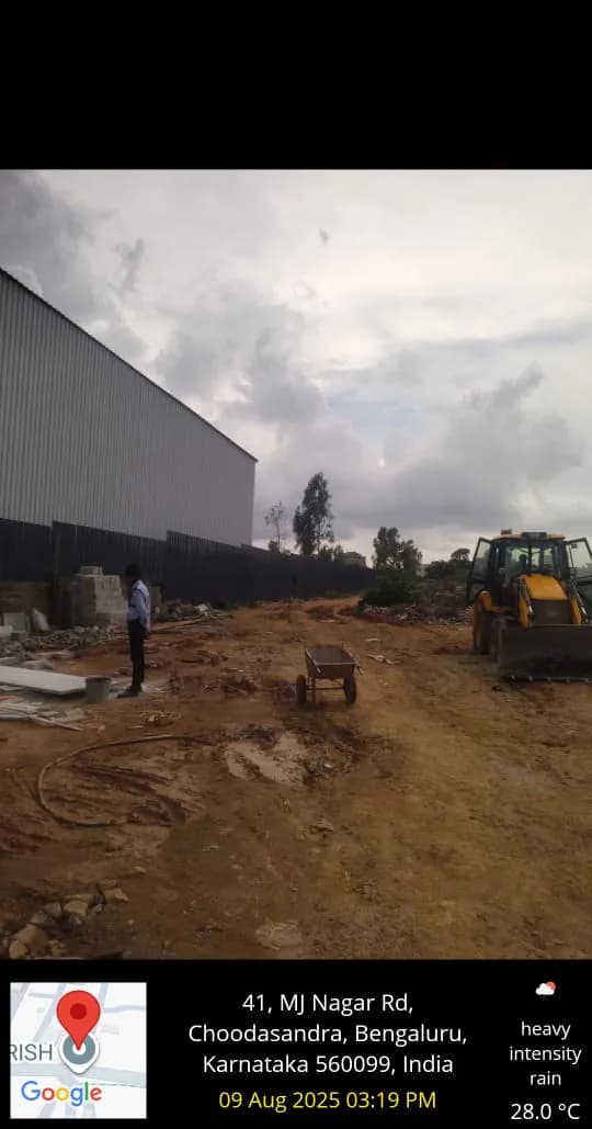 GRC Savora: Site photo filed with Karnataka RERA