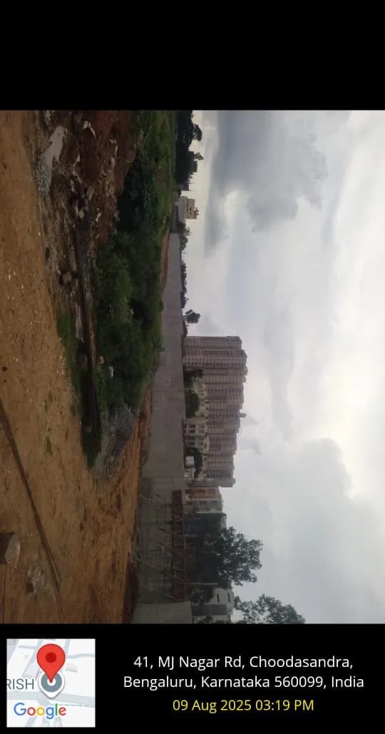 GRC Savora: Site photo filed with Karnataka RERA