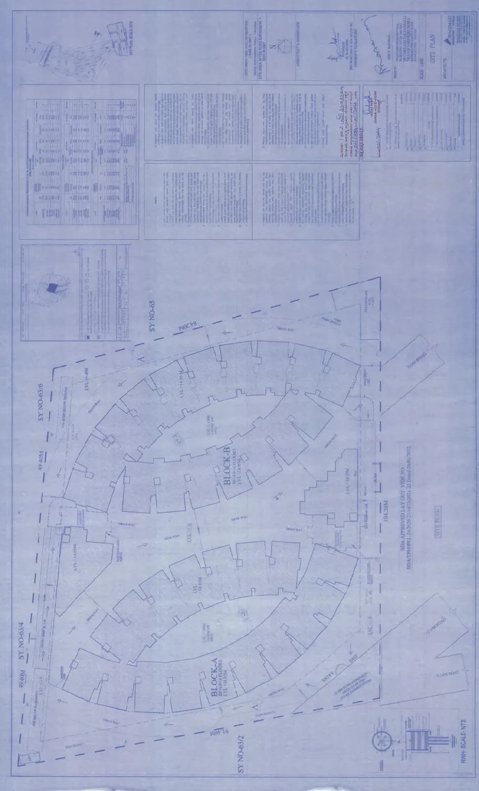 Le Chateau Oval: Approved Building Plan (filed with Karnataka RERA)