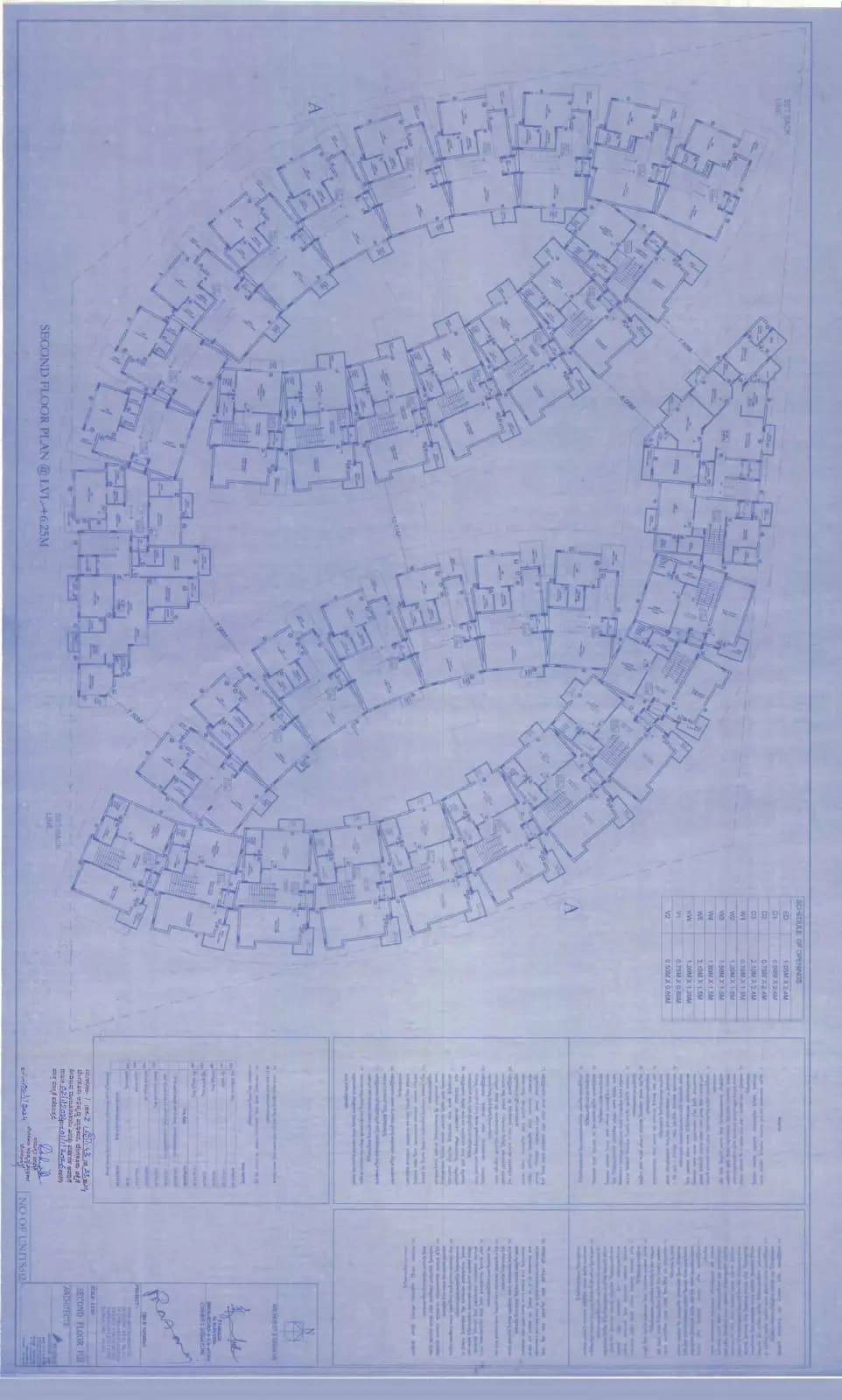 Le Chateau Oval: 21 Second Floor Plan (filed with Karnataka RERA)