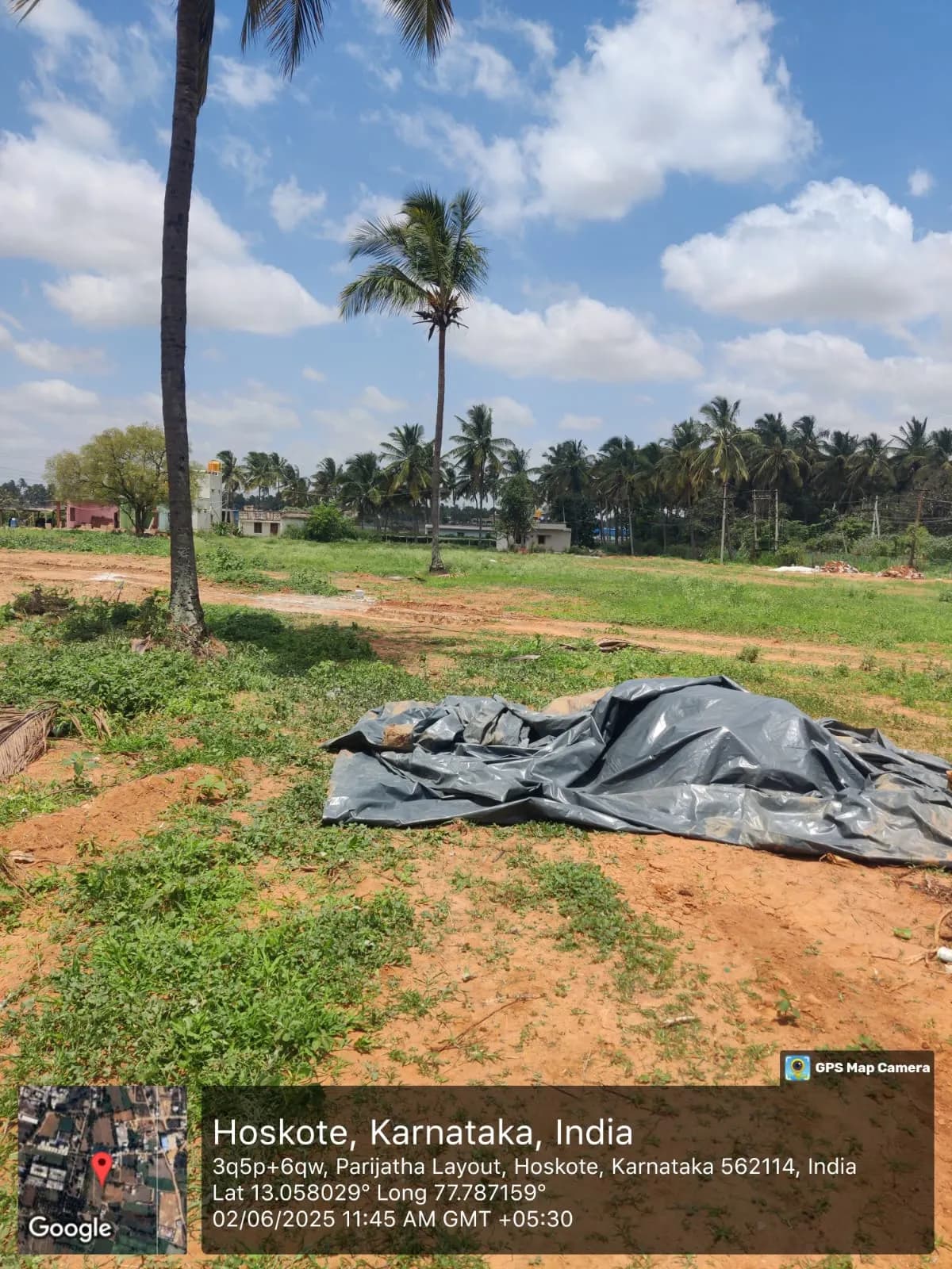 JP Iris: Site photo filed with Karnataka RERA
