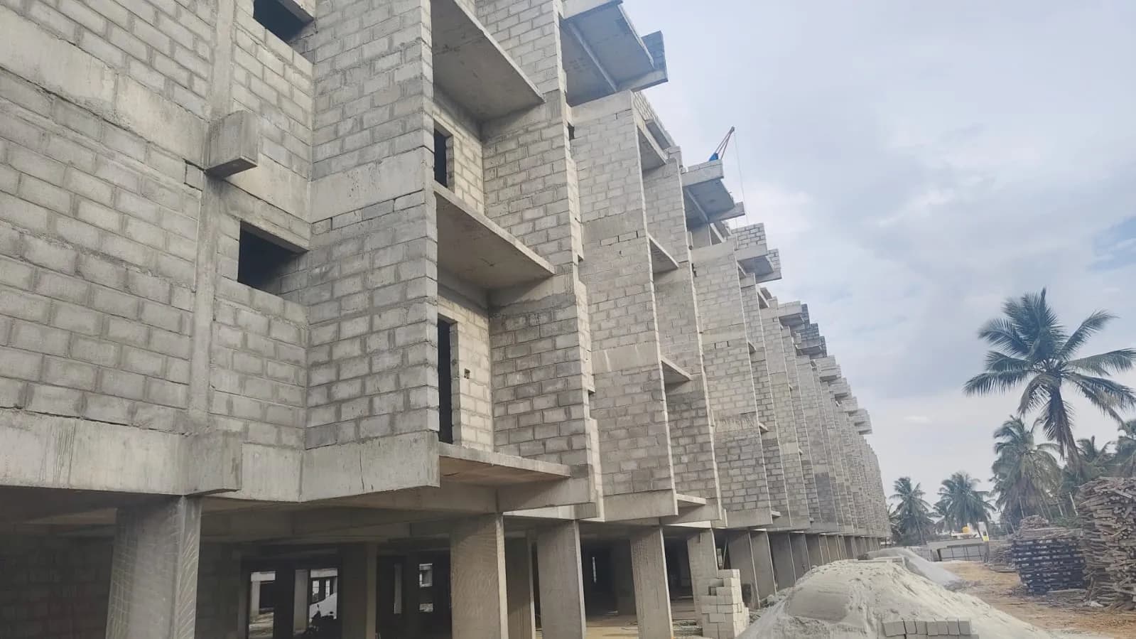 JP Iris: Site photo filed with Karnataka RERA