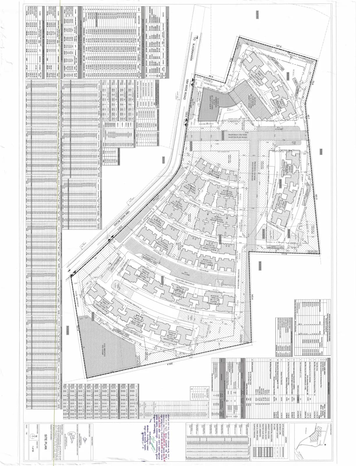Bhartiya Garden Estate: BIAPPA Building Plan 06 08 2025 (filed with Karnataka RERA)