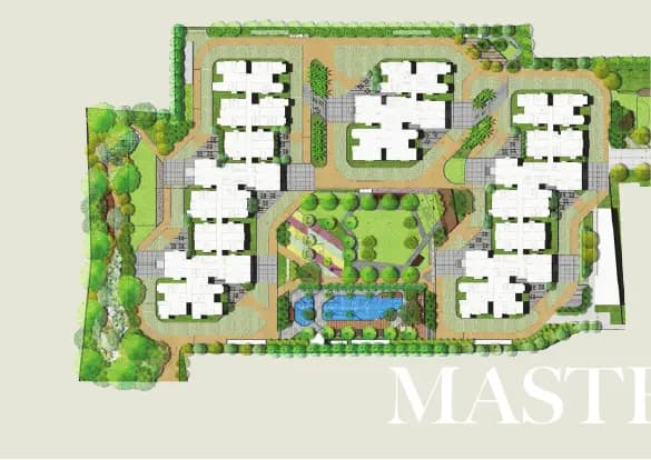 Mahendra Solterra Aarya Phase-2: Brochure Aarya Phase 2, page 8 (filed with Karnataka RERA)