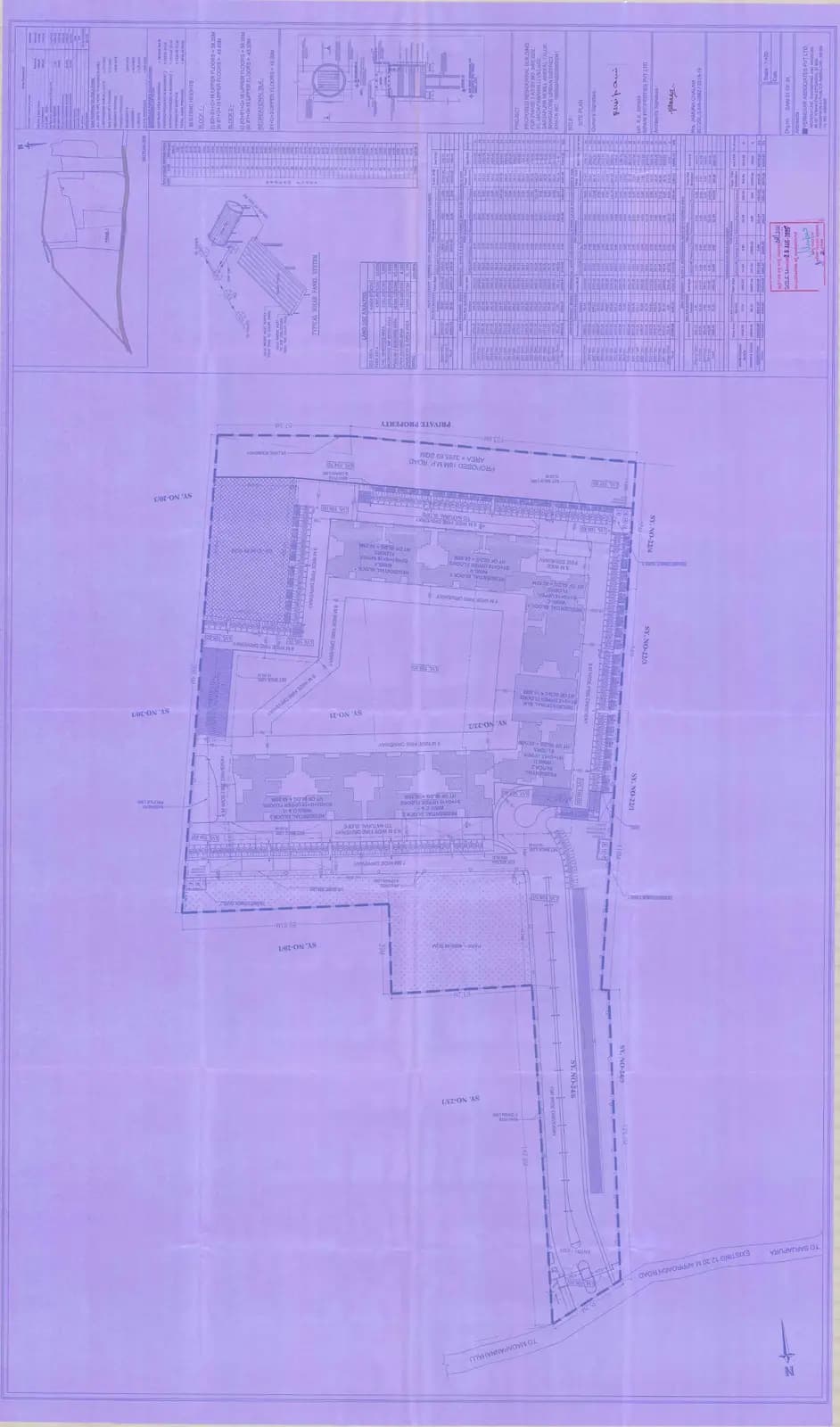 Sipani City Phase-1: Approved Building Plan (filed with Karnataka RERA)