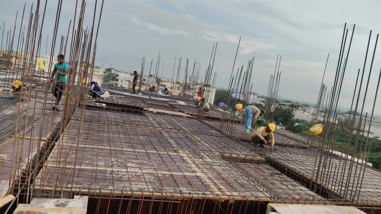 Eeshanya Aaroha: Site photo filed with Karnataka RERA