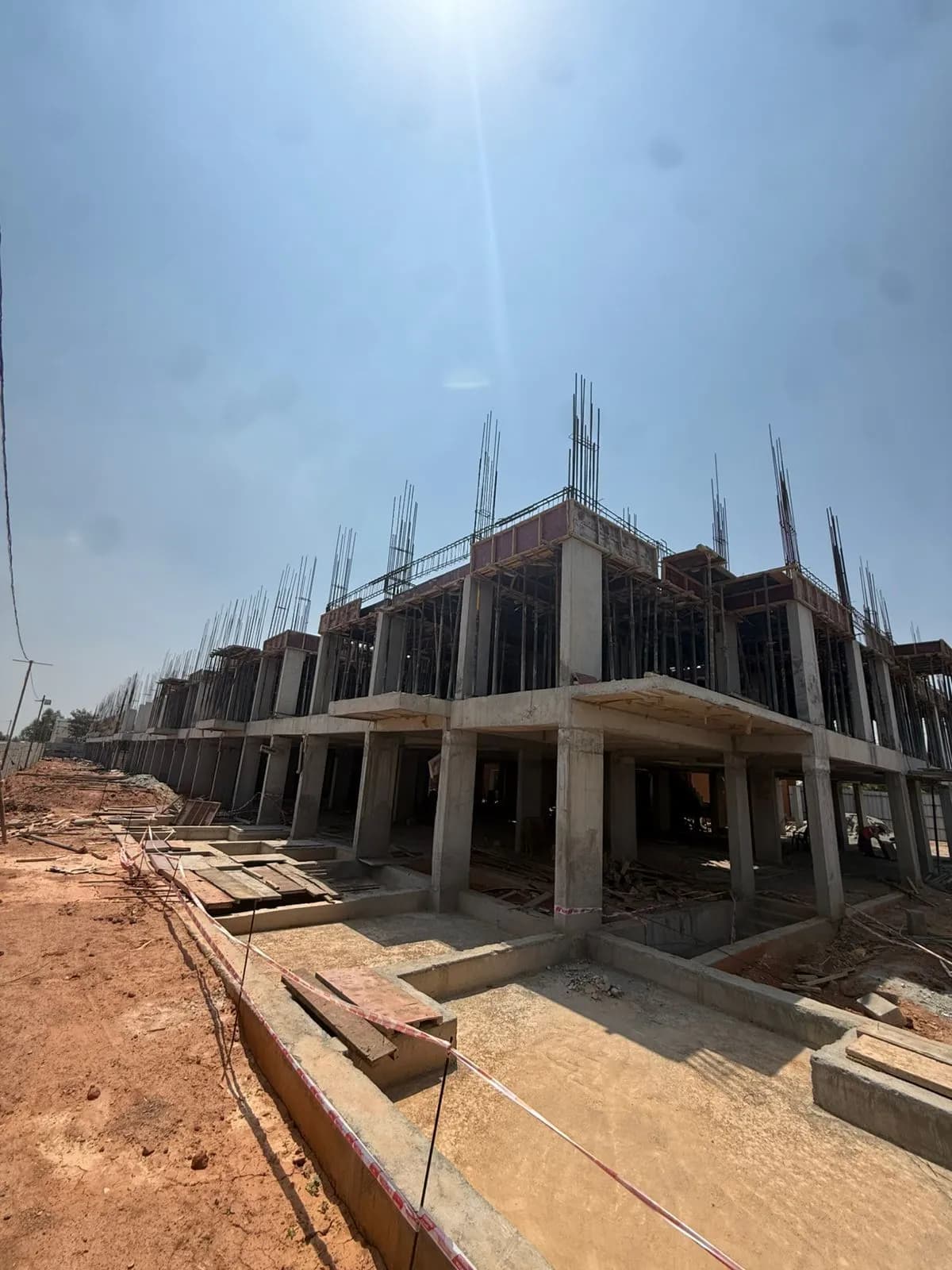 Leafy Delight: Site photo filed with Karnataka RERA