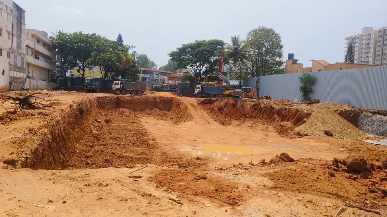 Akasha by Essem18: Site photo filed with Karnataka RERA