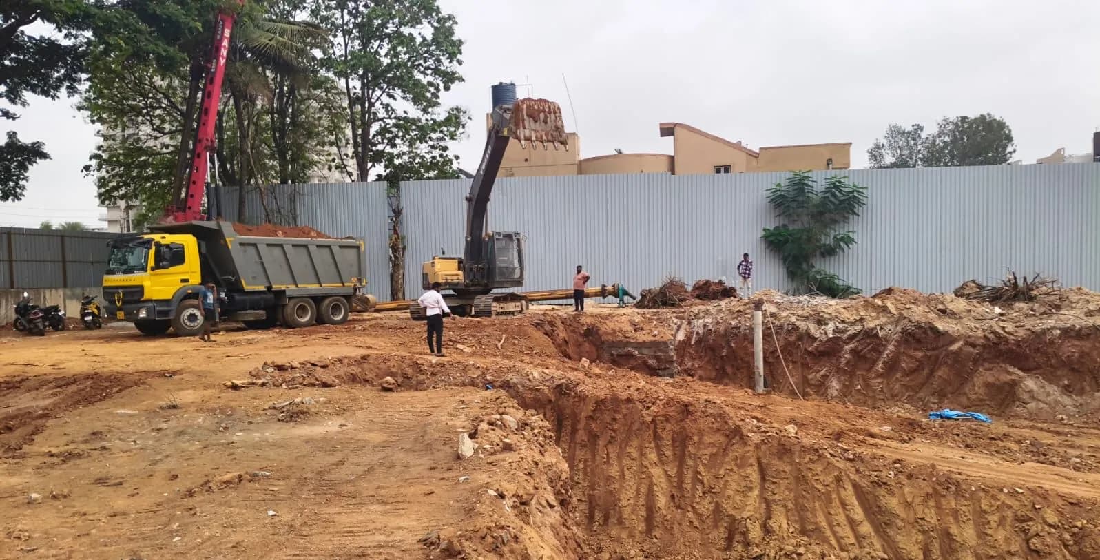Akasha by Essem18: Site photo filed with Karnataka RERA