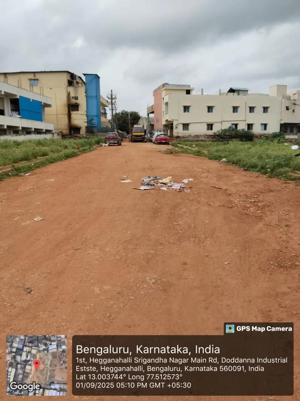 N K Developers: Site photo filed with Karnataka RERA