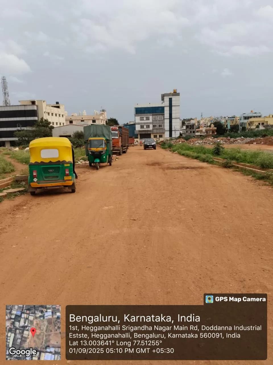 N K Developers: Site photo filed with Karnataka RERA