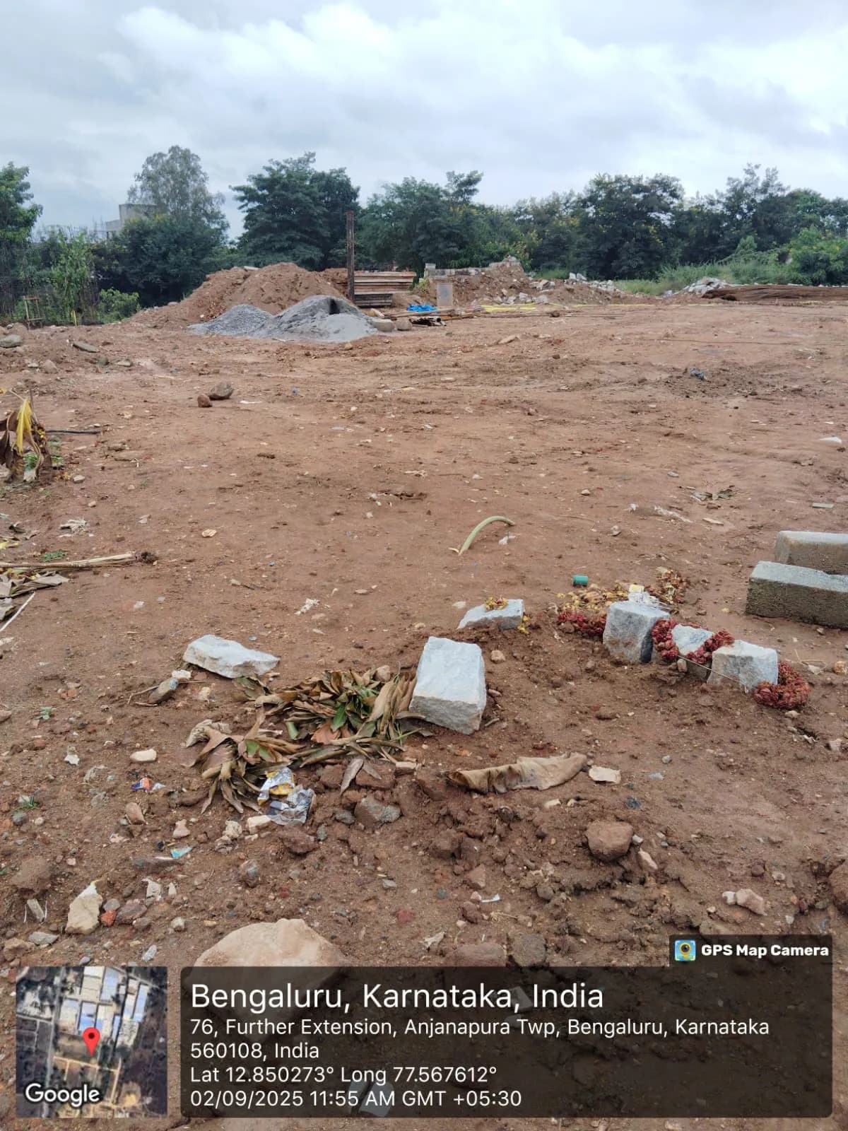Amberstone Illumina: Site photo filed with Karnataka RERA